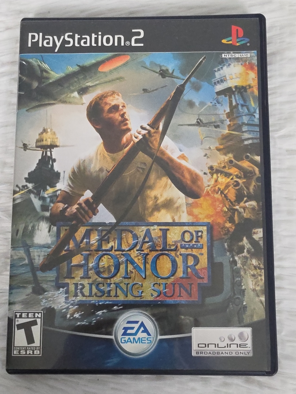 Medal of Honor: Rising Sun for the Sony PlayStation 2 (PS2).